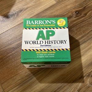 Barron’s AP World History Flashcards